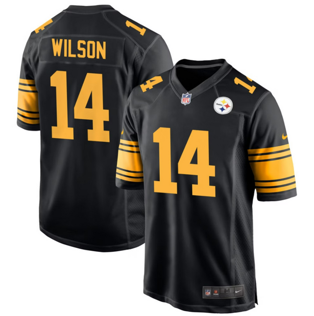 Roman Wilson Pittsburgh Steelers 2026 Alternate Game Jersey - Black