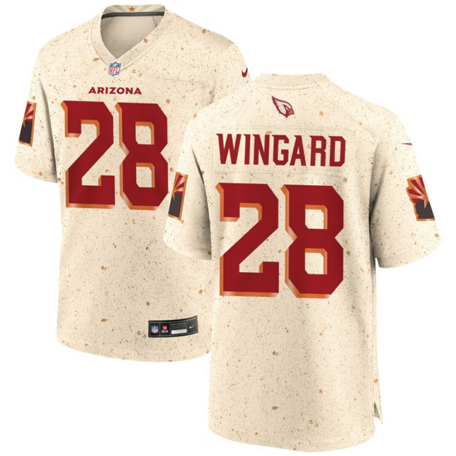 Andrew Wingard Arizona Cardinals 2026 Rivalries Collection Game Jersey - Natural