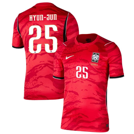 Yang Hyun-jun South Korea National Team 2026 Home Jersey – Red