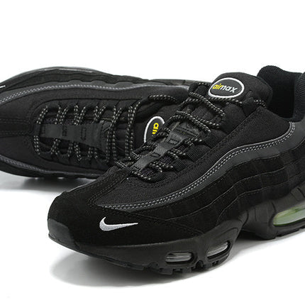 Men's Nike Air Max 95 Black Yellow Strike Shoes