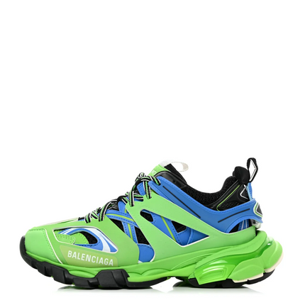 Men's Balenciaga Sneaker Paris 3.0 Sneaker In Green Blue