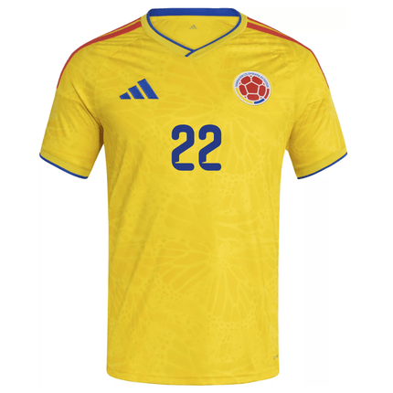 Asprilla Colombia Nation Team 2026 Home Jersey - Impact Yellow