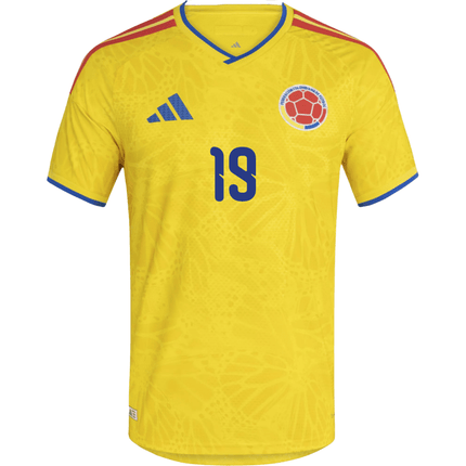 Borre Colombia Nation Team 2026 Home Jersey - Impact Yellow
