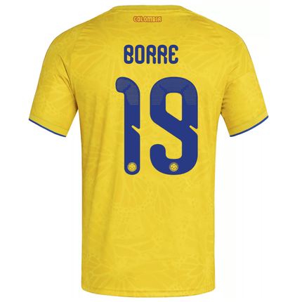 Borre Colombia Nation Team 2026 Home Jersey - Impact Yellow