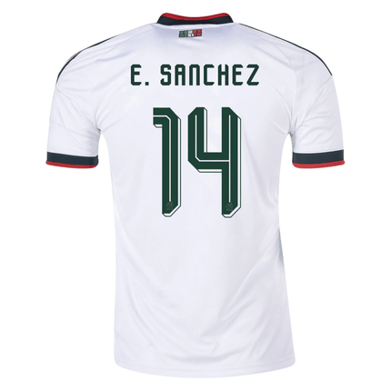 E. Sanchez Mexico Nation Team 2026 Away Stadium Jersey - White