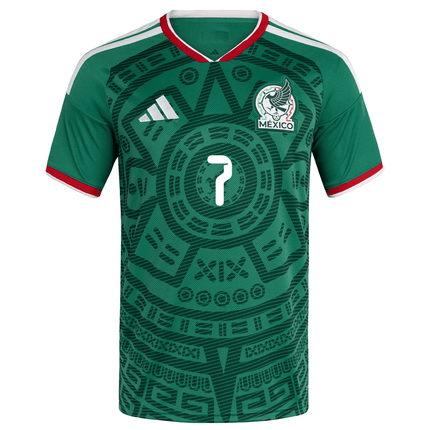 G. Mora Mexico Nation Team 2026 Home Jersey - Bold Green
