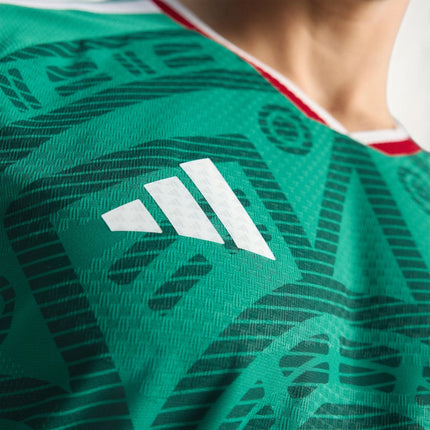 H. Herrera Mexico Nation Team 2026 Home Jersey - Bold Green