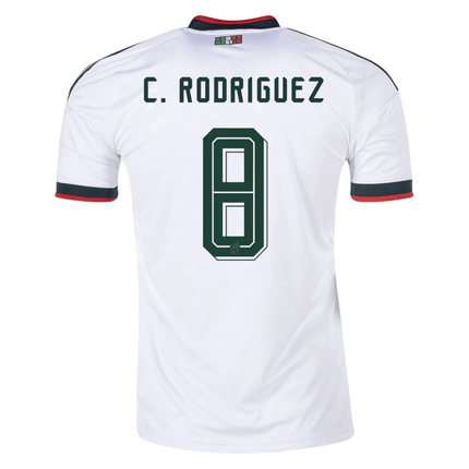 G. Rodriguez Mexico Nation Team 2026 Away Stadium Jersey - White
