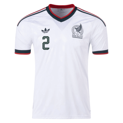 J. Araujo Mexico Nation Team 2026 Away Stadium Jersey - White