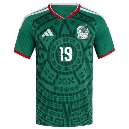 J. Sanchez Mexico Nation Team 2026 Home Jersey - Bold Green