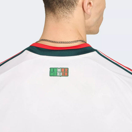 Vasquez Mexico Nation Team 2026 Away Stadium Jersey - White