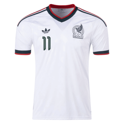 G. Martinez Mexico Nation Team 2026 Away Stadium Jersey - White