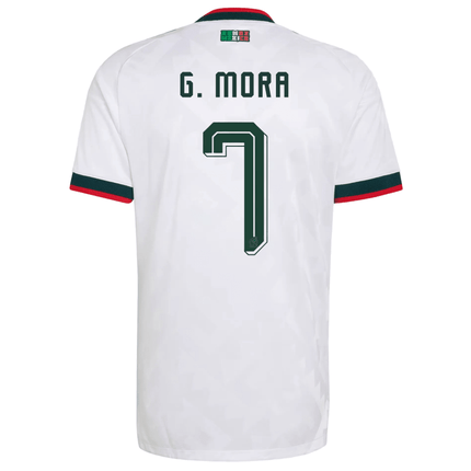 Mexico G. Mora Match Away Jersey 2026 - White