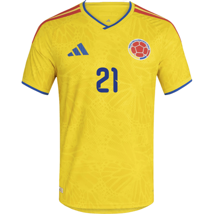 Munoz Colombia Nation Team 2026 Home Jersey - Impact Yellow