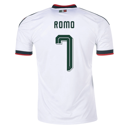 Romo Mexico Nation Team 2026 Away Stadium Jersey - White
