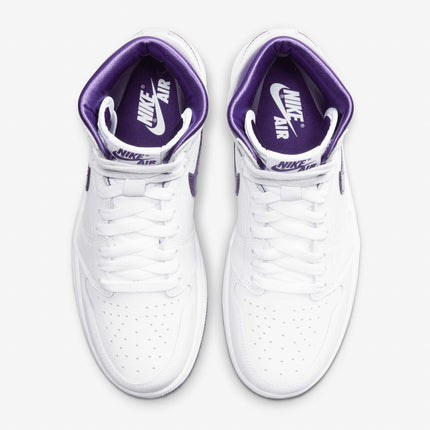 Men's Air Jordan 1 High 'Metallic Court Purple’ Shoes