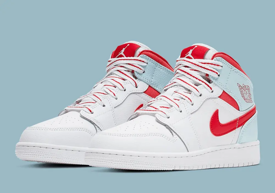 Men's Nike Air Jordan 1 High Topaz Mist Shoes