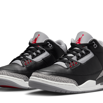 Men's Air Jordan 3 Black Cement Shoes