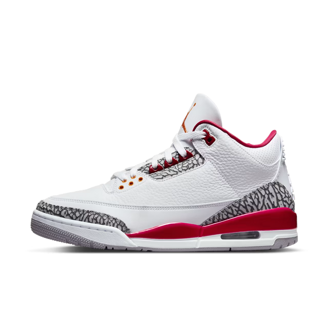 Men's Nike Air Jordan 3 Cardinal Shoes