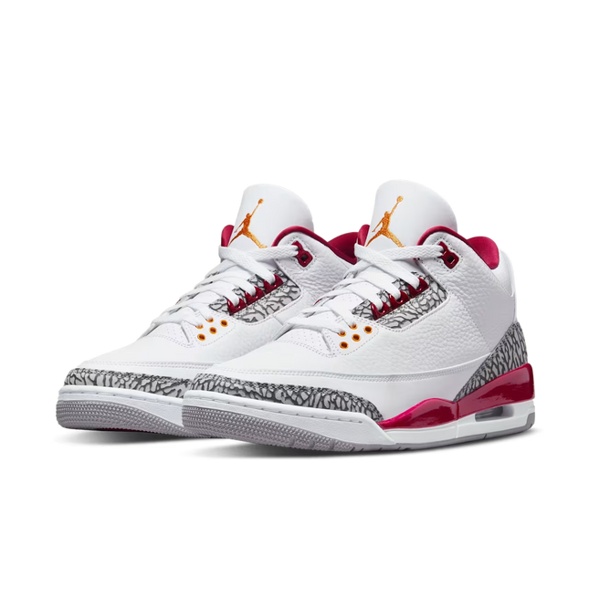 Men's Nike Air Jordan 3 Cardinal Shoes