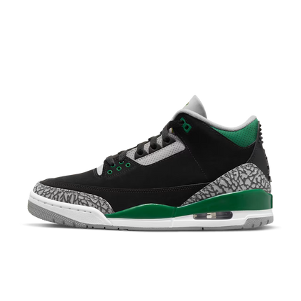 Men's Nike Air Jordan 3 Retro Pine Green Shoes