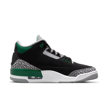 Men's Nike Air Jordan 3 Retro Pine Green Shoes