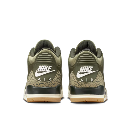 Men's Nike Air Jordan 3 Medium Olive  Shoes