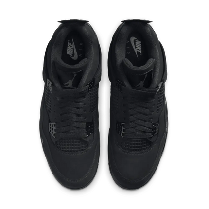 Men's Nike Air Jordan 4 Black Cat Shoes