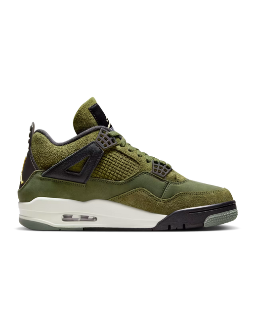 Men's Nike Air Jordan 4 Retro SE Craft Medium Olive Shoes