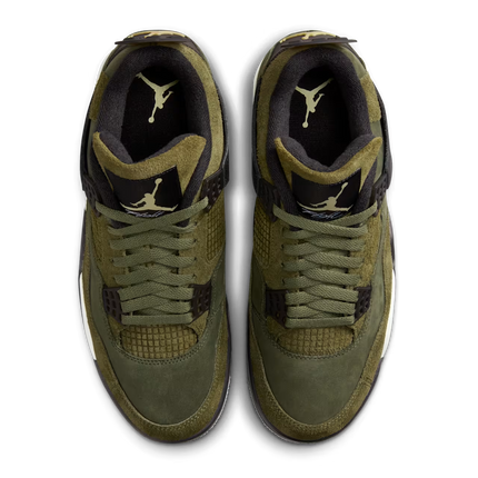 Men's Nike Air Jordan 4 Retro SE Craft Medium Olive Shoes