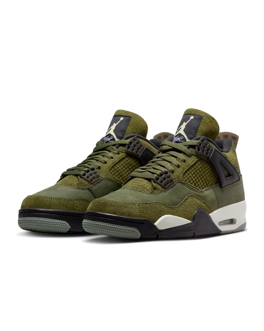 Men's Nike Air Jordan 4 Retro SE Craft Medium Olive Shoes