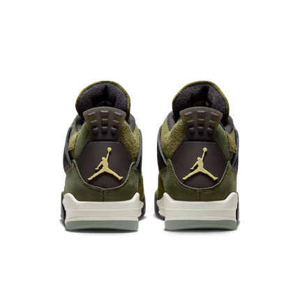 Men's Nike Air Jordan 4 Retro SE Craft Medium Olive Shoes