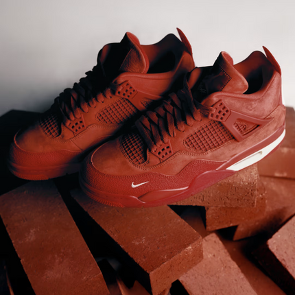 Men's Air Jordan 4 Brick by Brick Shoes