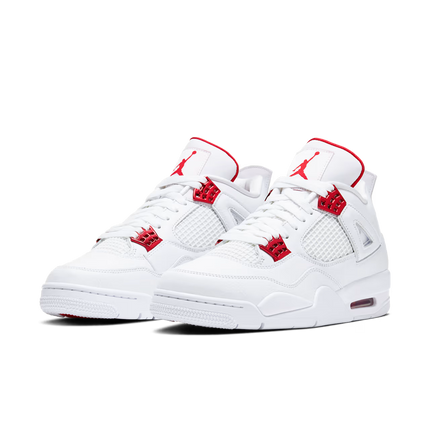 Men's Nike Air Jordan 4 Red Metallic Shoes