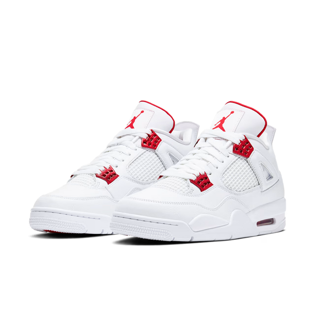Men's Nike Air Jordan 4 Red Metallic Shoes