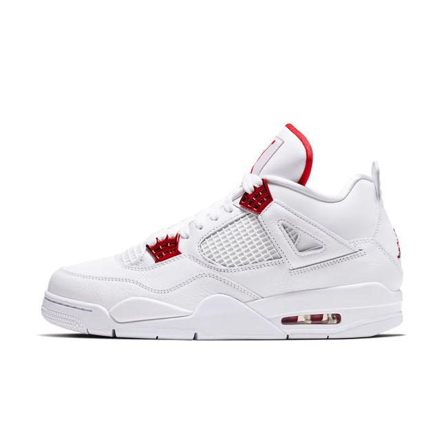 Men's Nike Air Jordan 4 Red Metallic Shoes