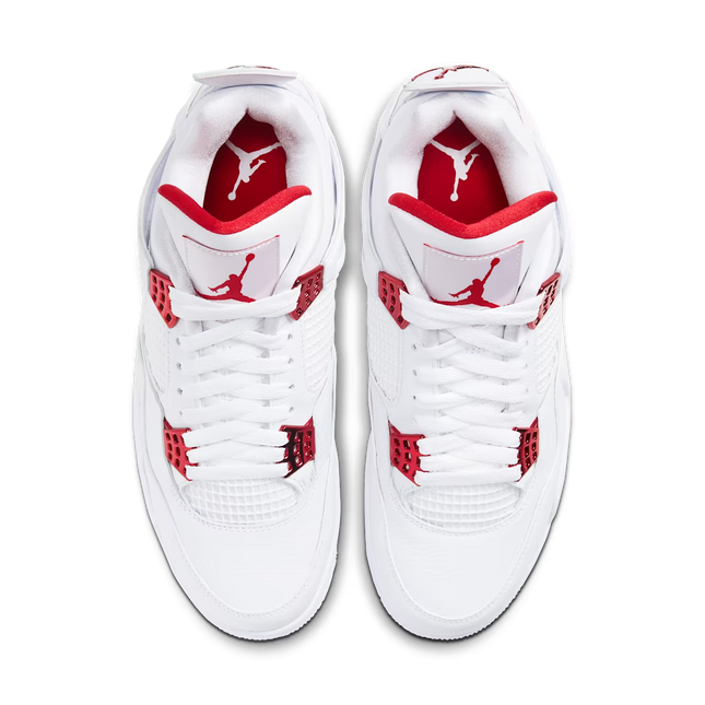 Men's Nike Air Jordan 4 Red Metallic Shoes