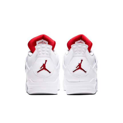 Men's Nike Air Jordan 4 Red Metallic Shoes