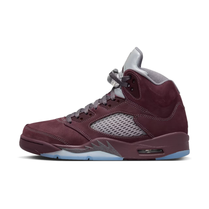 Men's Nike Air Jordan 5 Burgundy Shoes