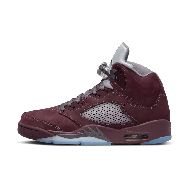 Men's Nike Air Jordan 5 Burgundy Shoes