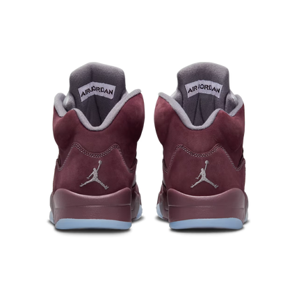 Men's Nike Air Jordan 5 Burgundy Shoes