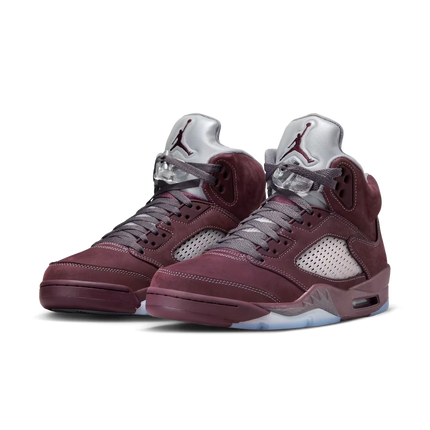 Men's Nike Air Jordan 5 Burgundy Shoes