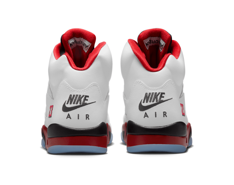 Men's Nike Air Jordan 5 Fire Red Shoes