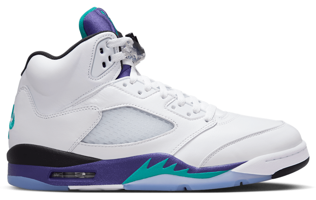 Men's Nike Air Jordan 5 Grape Shoes