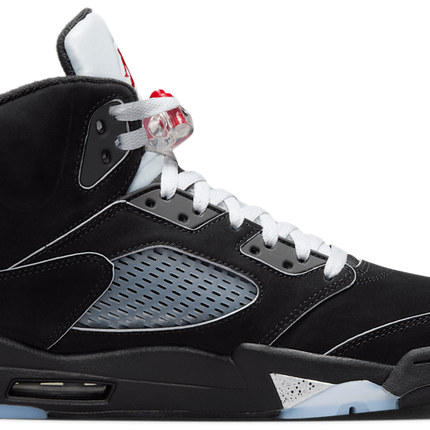 Men's Nike Air Jordan 5 Retro Black Metallic Reimagined Shoes