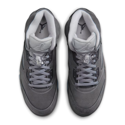 Men's Nike Air Jordan 5 Retro Wolf Grey Shoes