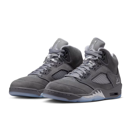 Men's Nike Air Jordan 5 Retro Wolf Grey Shoes