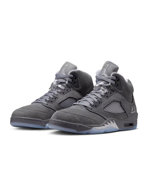 Men's Nike Air Jordan 5 Retro Wolf Grey Shoes