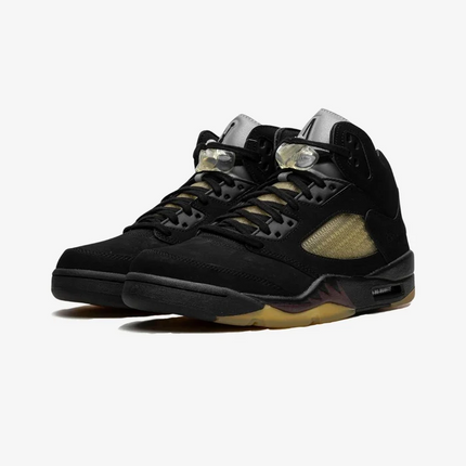 Men's A Ma Maniere x Air Jordan 5 Black Shoes