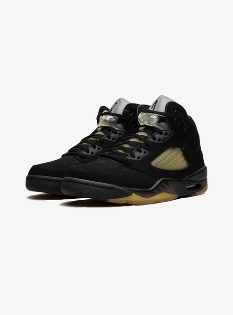 Men's A Ma Maniere x Air Jordan 5 Black Shoes